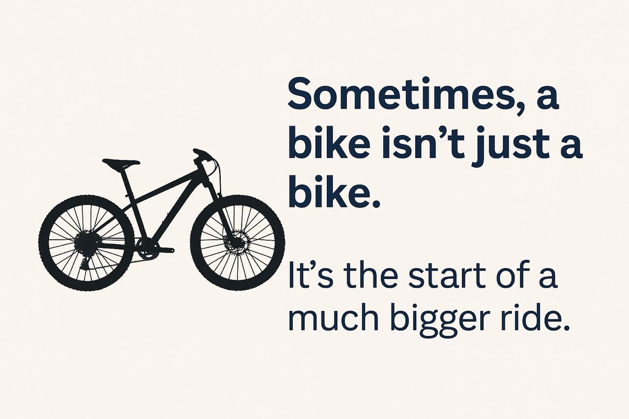 More than just a bike Image alt text